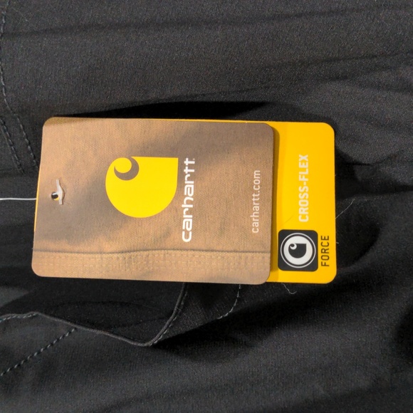 Carhartt Women's Knit Waist Straight Leg Cargo Scrub Pant Size 3XL Black - Picture 6 of 11